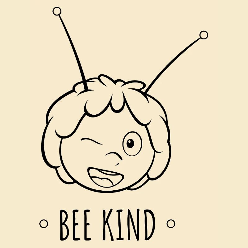 Biene Maja Bee Kind Spruch