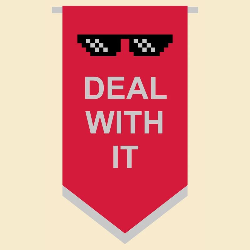 Flagge Deal with it