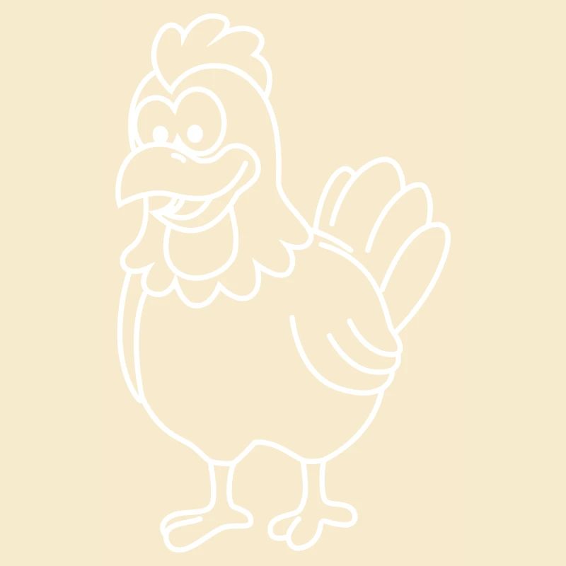 Chicken Comic Animal