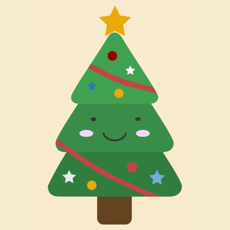 Süßer Weihnachtsbaum