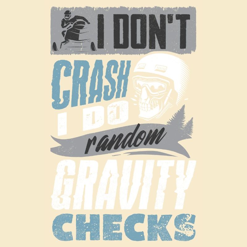 Snowmobile Riding Snowmobiling I Do Random