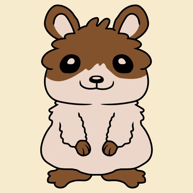Petit cher hamster doux