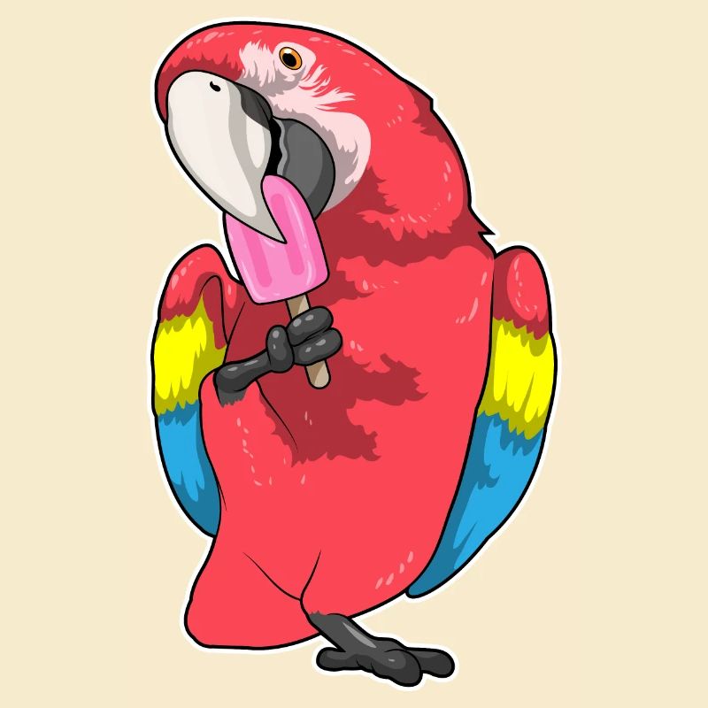 Popsicles perroquets