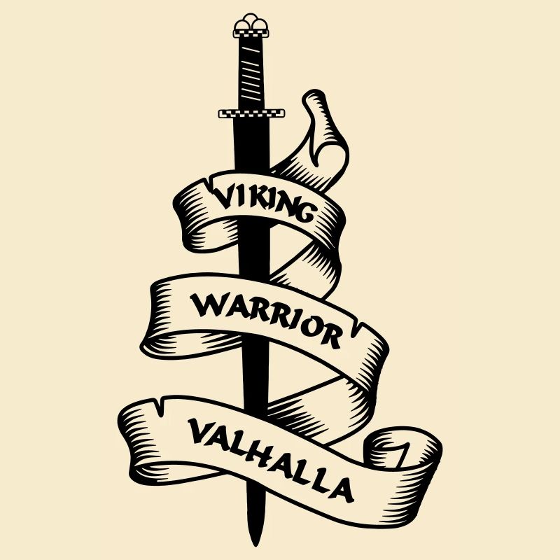 Viking flag banner