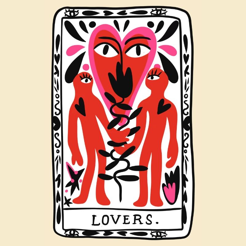 lovers card