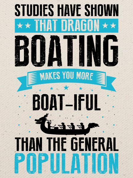 Drachenboot und Drachenboot Crew
