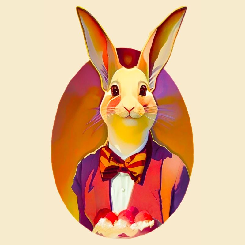 Lapin avec arc