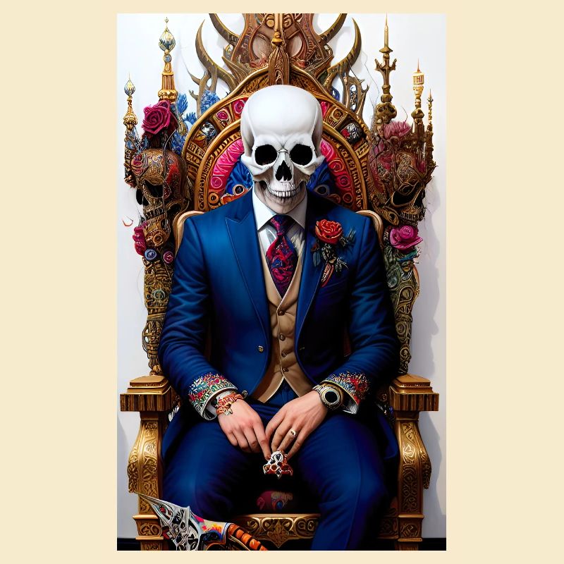 ARTWORK Skull Thron
