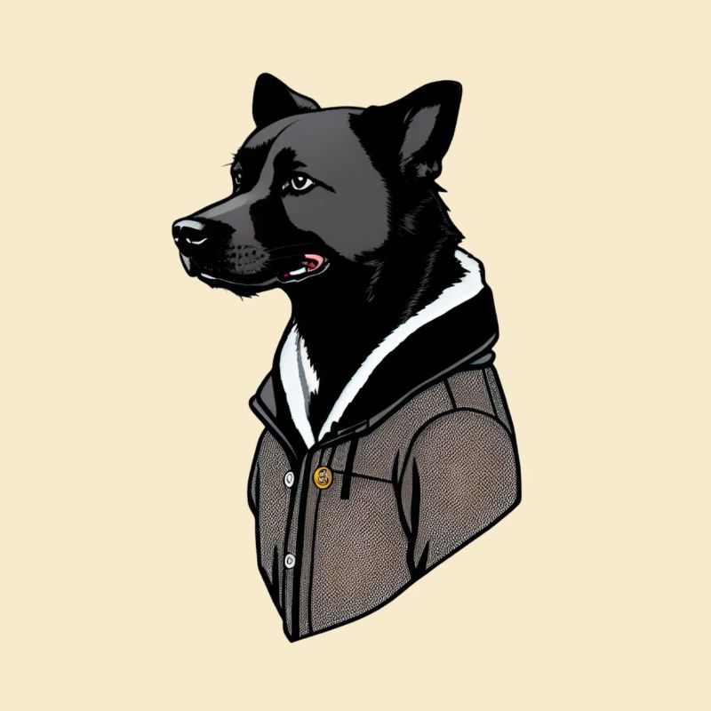 Cooler Hund