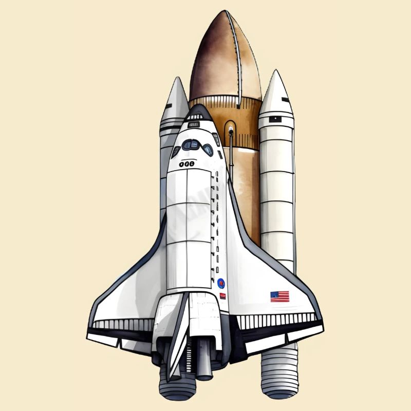 Space Shuttle beim Start