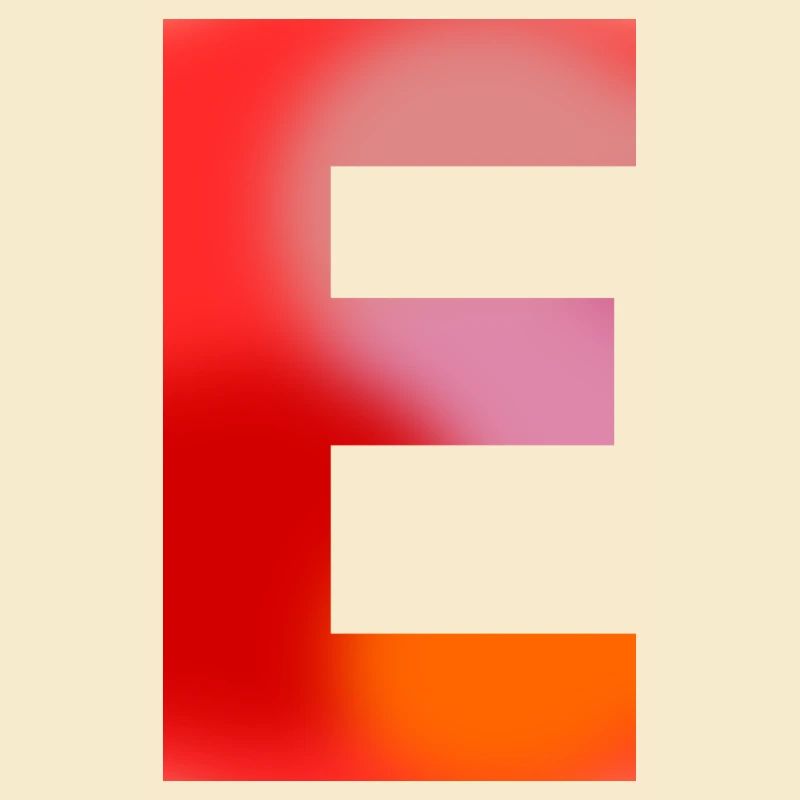 LETTER E