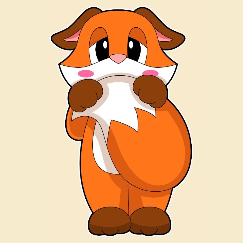 Renard timide