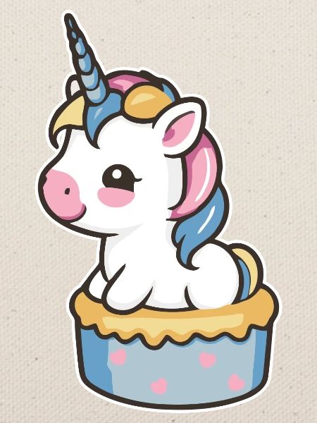 Einhorn Torte