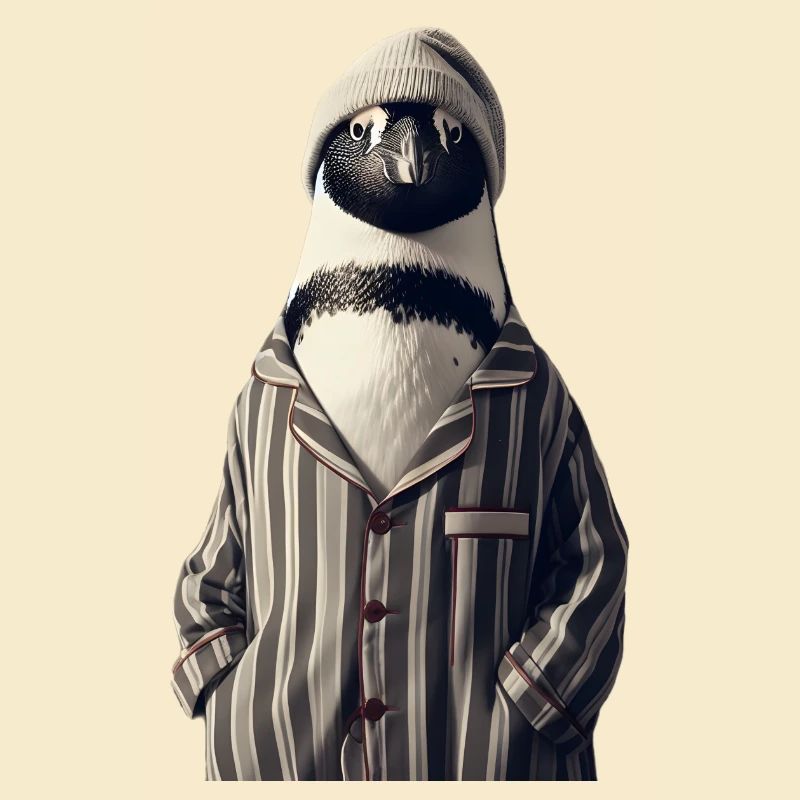 Pinguin im Pyjama
