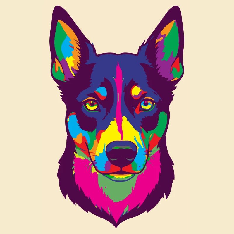 Kelpie-Hund-Geschenk