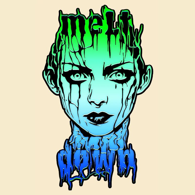 MELTDOWN: Melting face in overload
