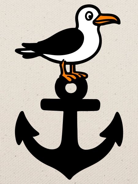 Anker Möwe Hafen
