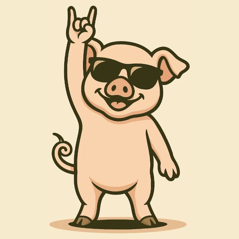 Jupe de cochon avec style