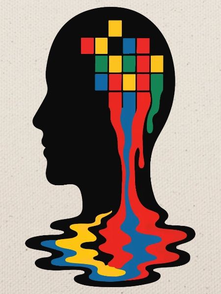 Vivid Mind Mosaik Silhouette