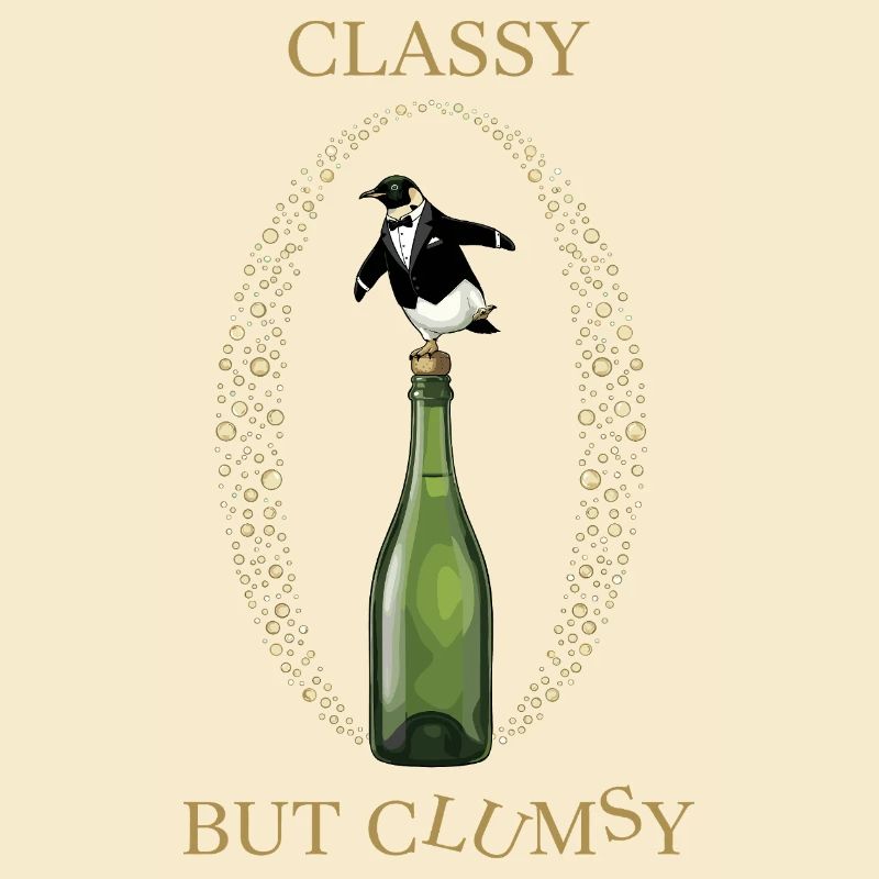Classy Clumsy Penguin