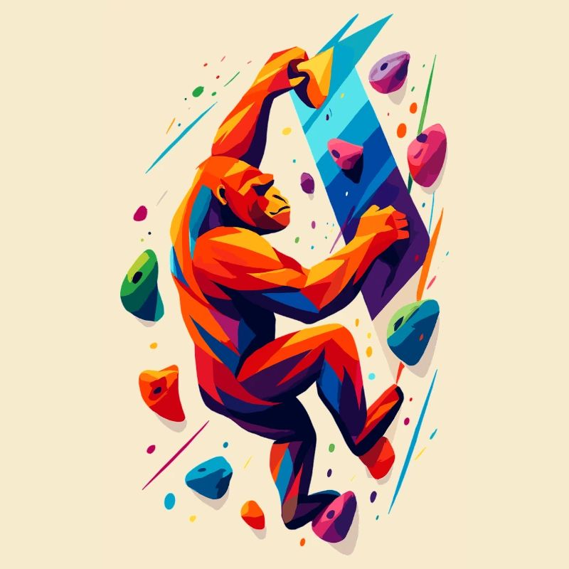 Bouldering Climbing Power Gorilla Climbing Gift