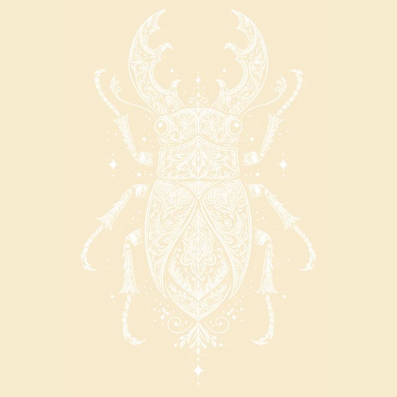 Ornamentkäfer Mandala