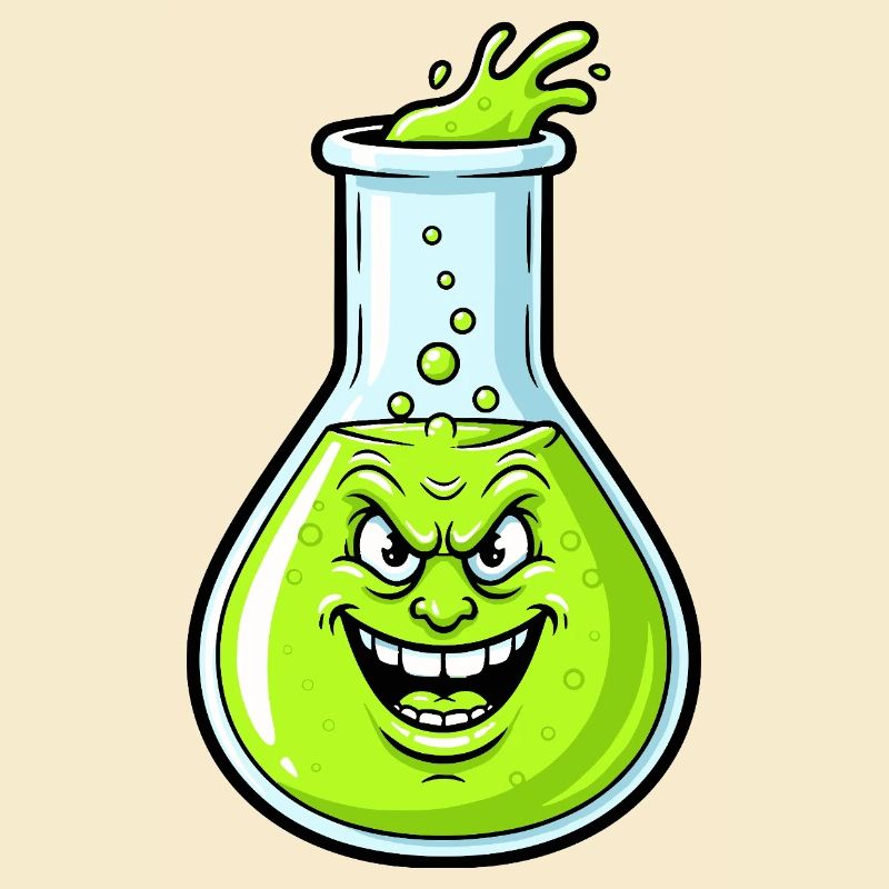 Grinsender Grüner Trank