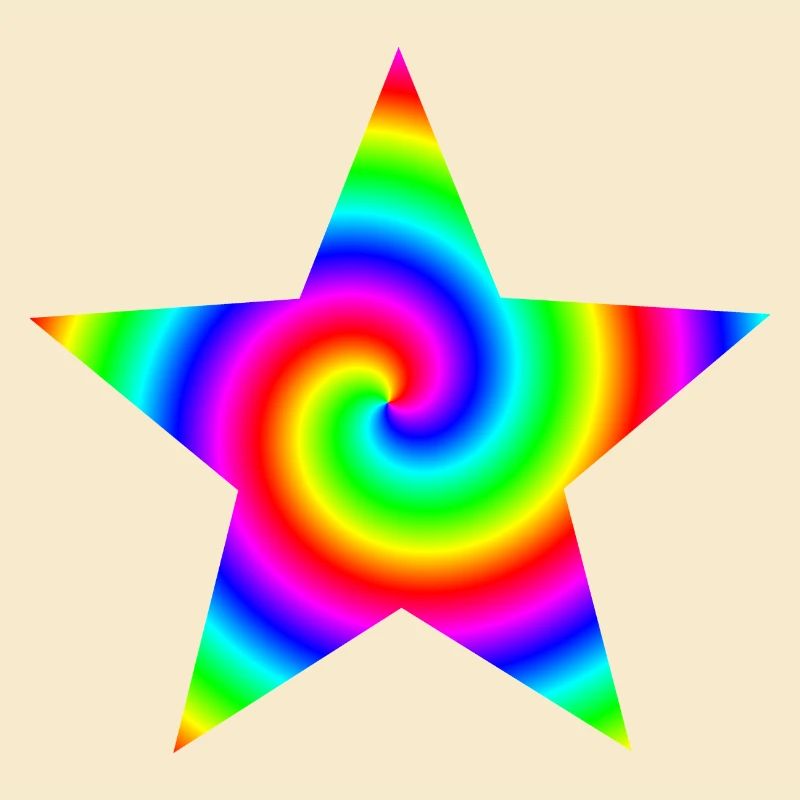 Rainbow Candy Star