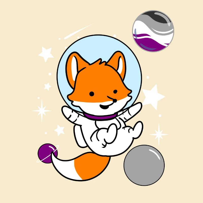 Fuchs Astronaut Ace Pride