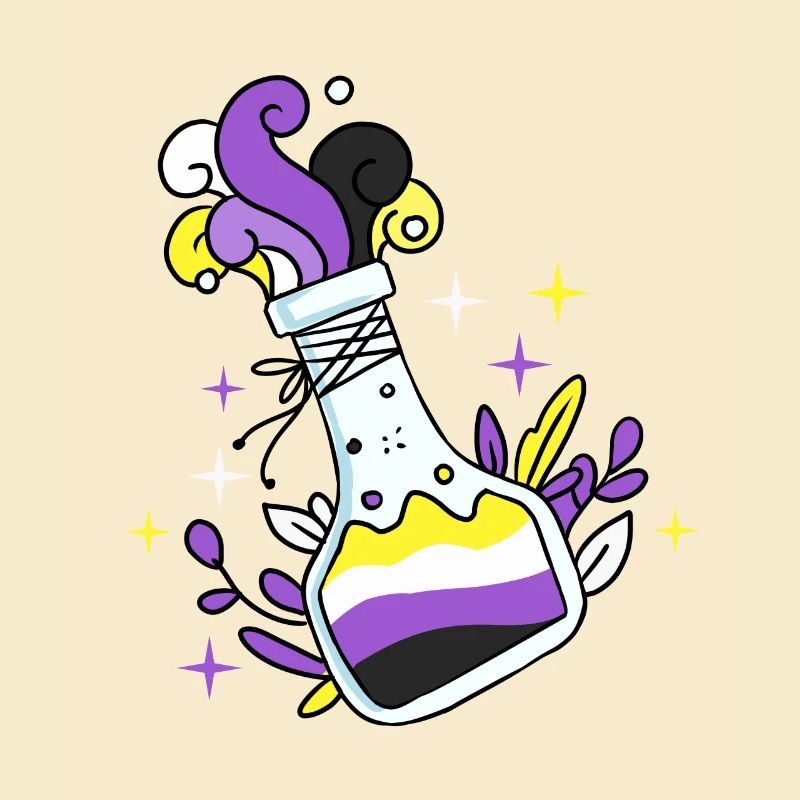 Nonbinary Pride Potion magique Nonbinary Pride