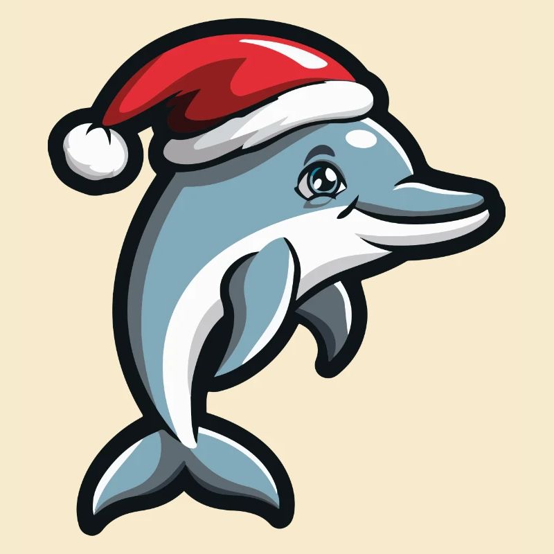 Delfin Weihnachten