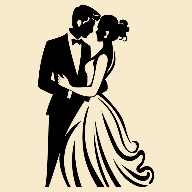 Braut Bräutigam Brautpaar Hochzeit