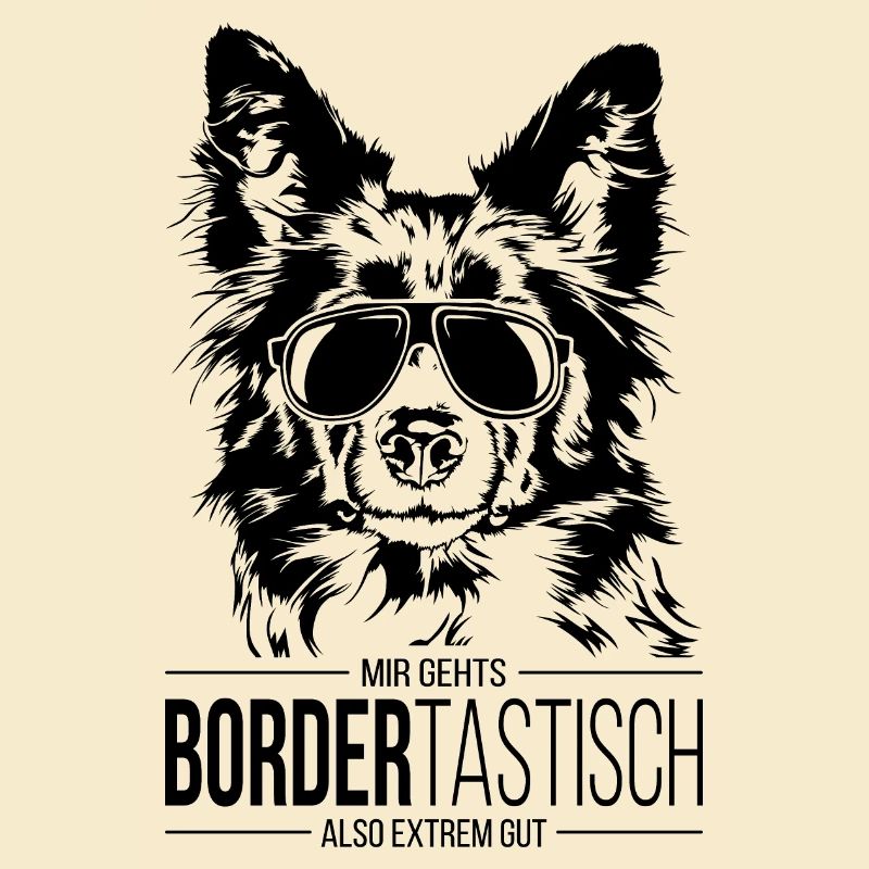 BORDERTASTISCH Border Collie Hundespruch Wilsigns