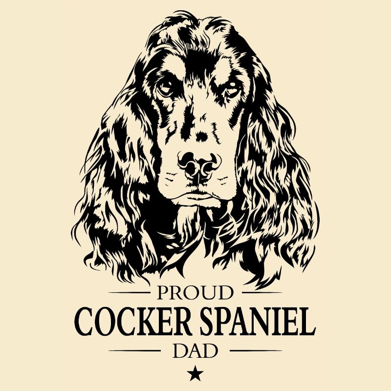 Cocker Spaniel Dad Hunde Hund Wilsigns