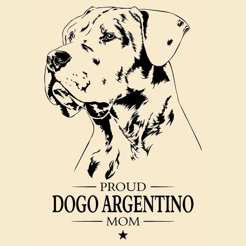 Dogue Argentino Maman Chien Chien Wilsigns