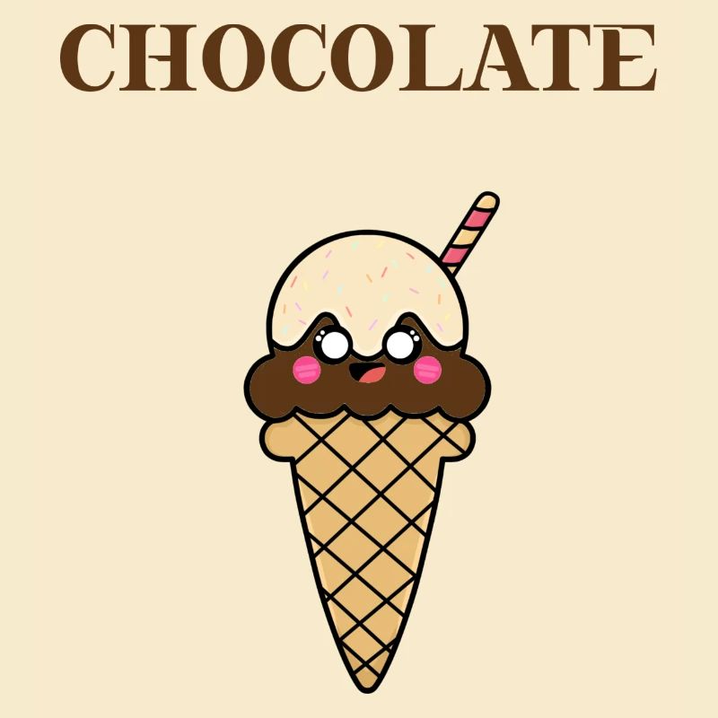 Schokolade Eis Chocolate Geschenkidee Schokoeis