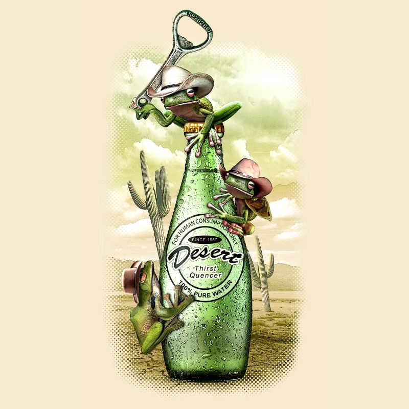 THIRSTY FROGS