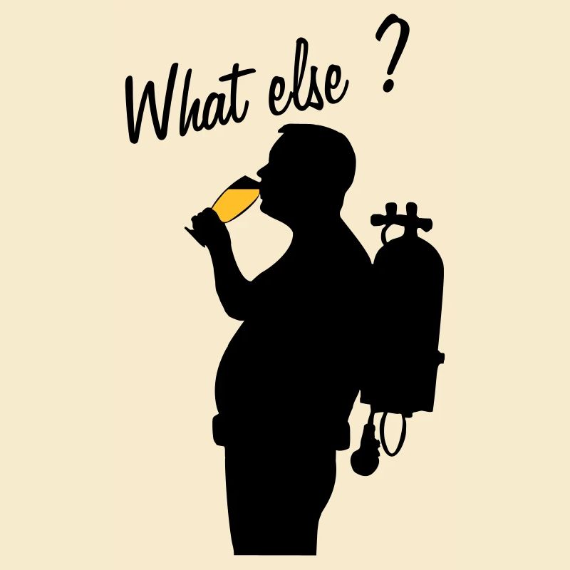 Tauchen und Bier! Was sonst?