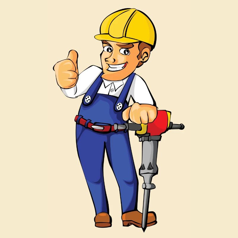 construction worker bauarbeiter strassenbau2