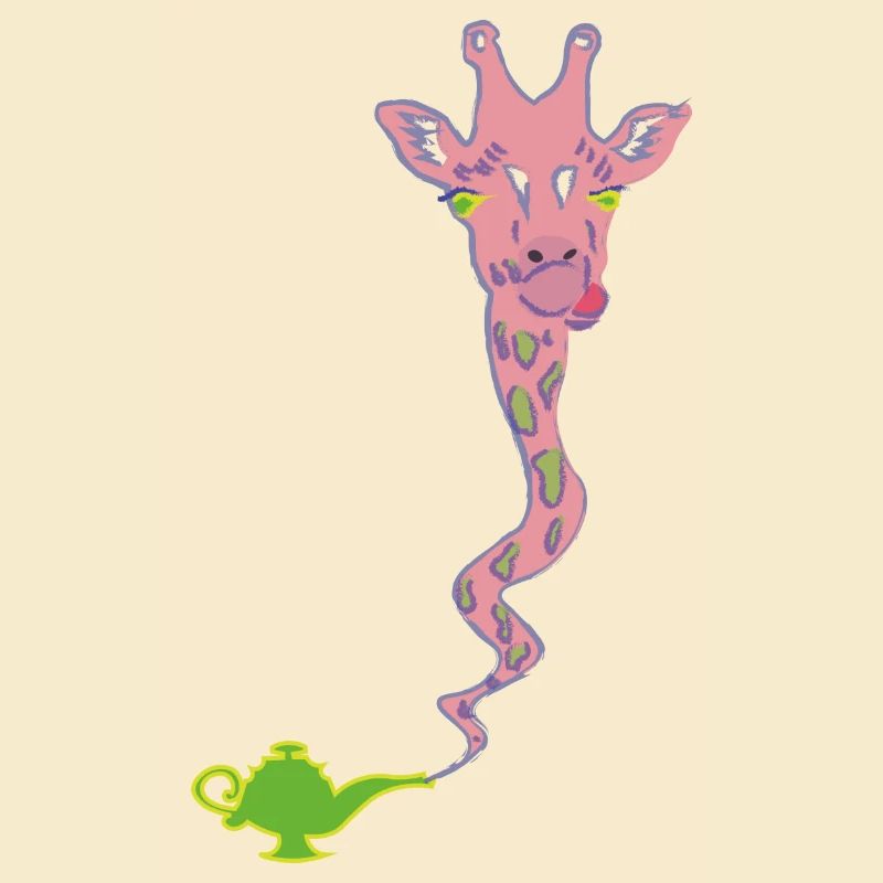 Wunderaffe - Wunderlampe mit Giraffe Geschenk