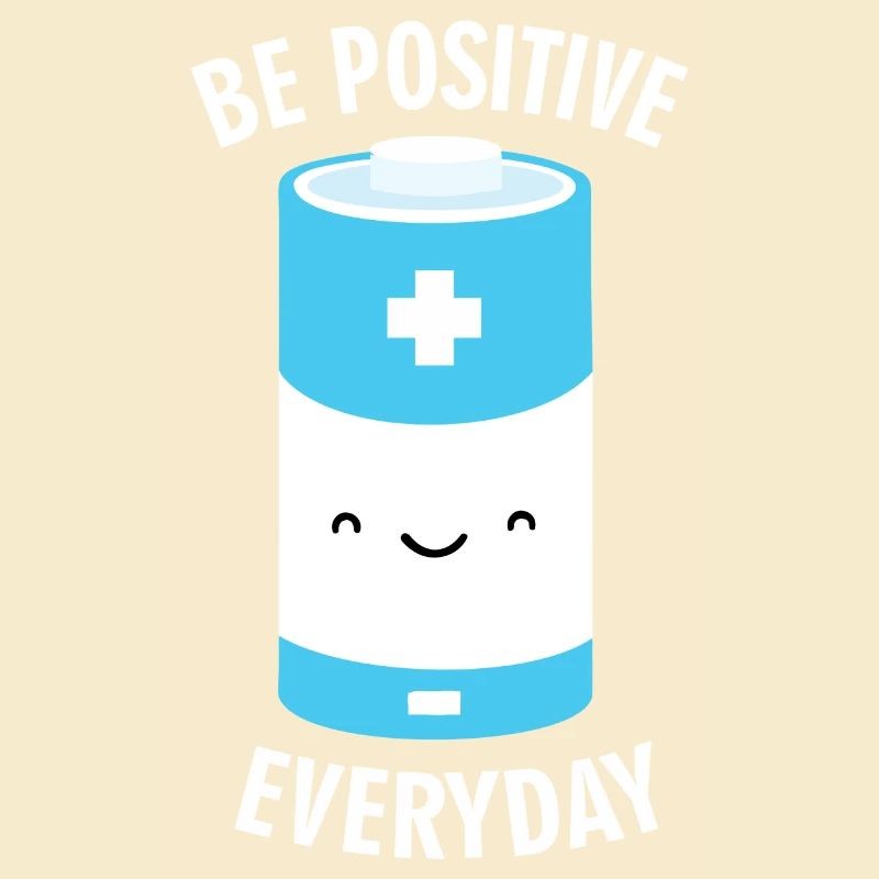 Sei jeden Tag positiv