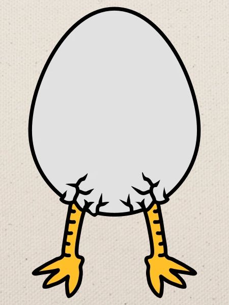 Chick In Egg