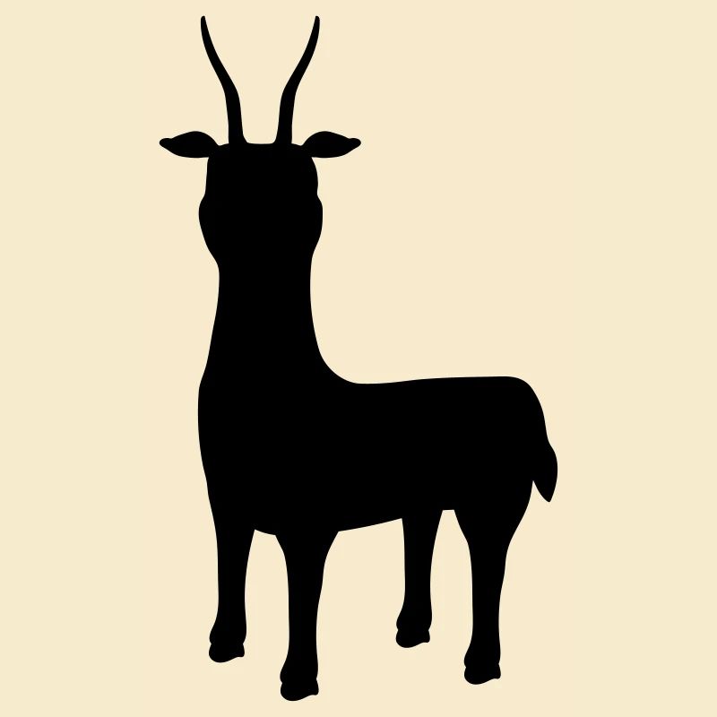 silhouette antelope Letschwe