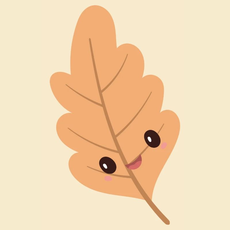 Blatt Kawaii