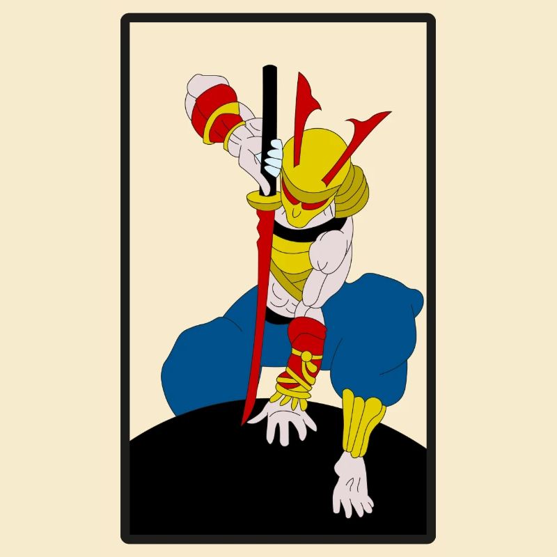 Gelber Samurai
