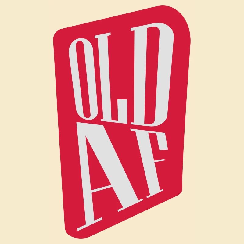 old AF Text Logo