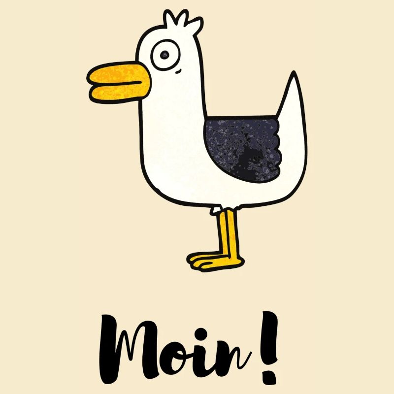 Moin mit Möwe