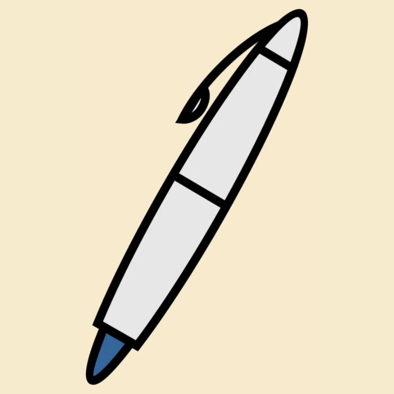 Stylo d’écriture pour écrivain