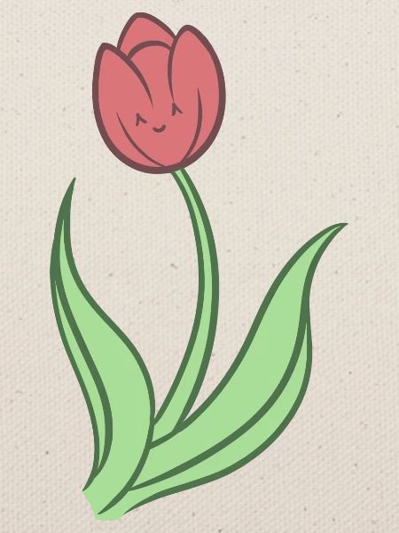 Süße Tulpe