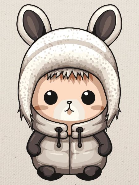 Hase Winter Comic